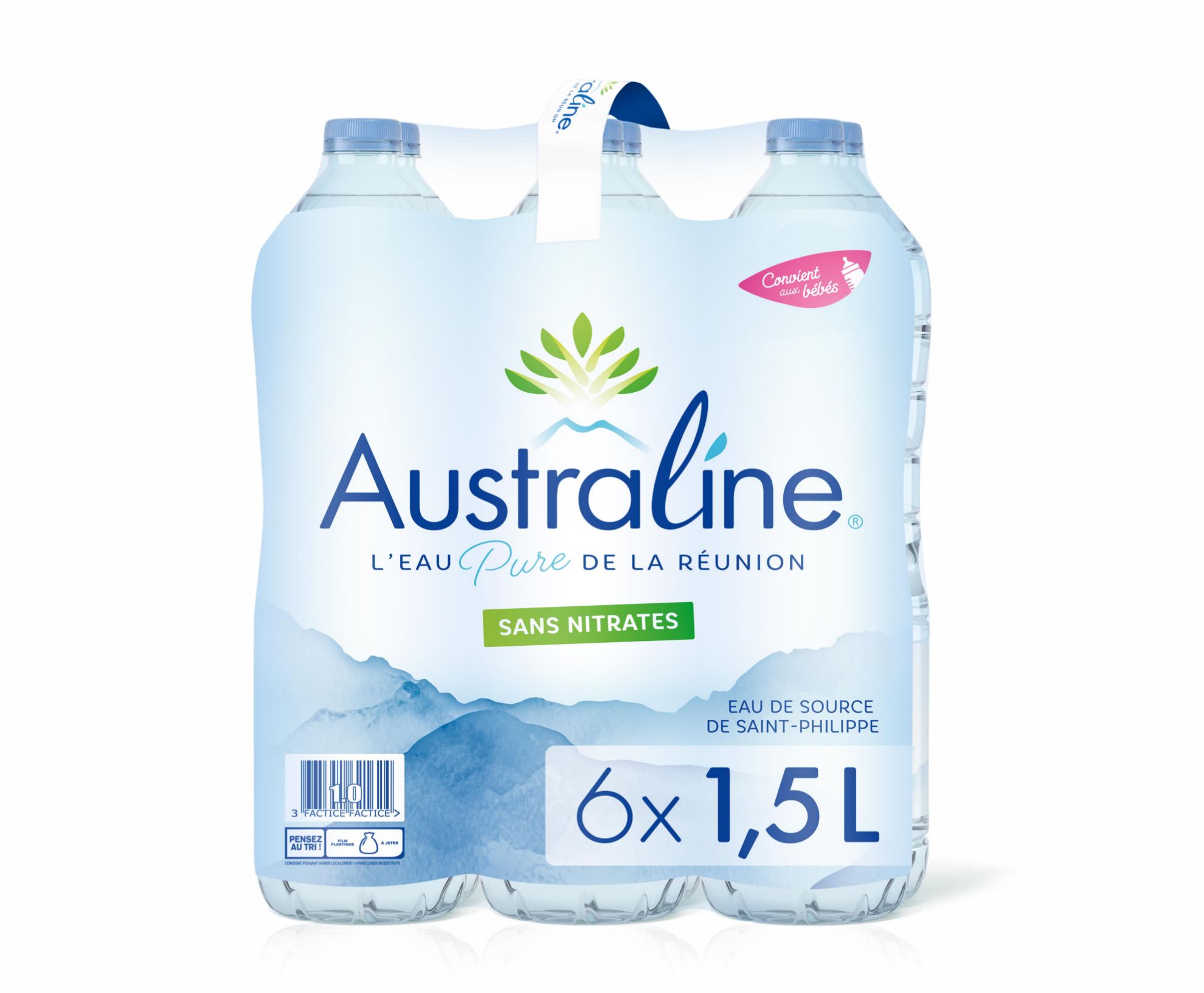 Eau Australine Pack 6 x 1,5 Litres