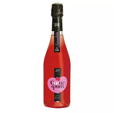 Soda jus de pomme pétillant CŒUR' DE POM 75cl