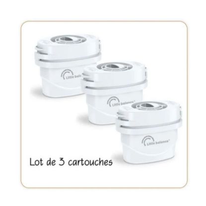 Image de Lot de 3 cartouches pour carafe filtrante - Little Balance 8588