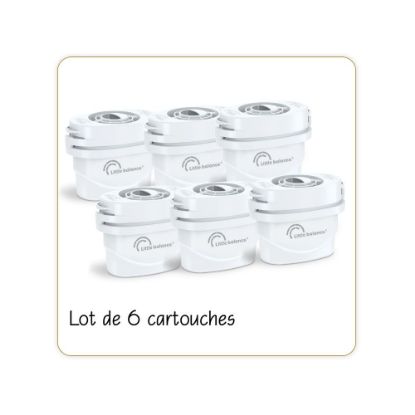 Image de Lot de 5 cartouches + 1 offerte pour carafe filtrante - Little Balance 8590