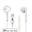 Image de ÉCOUTEURS KIT PIETON APPLE MFI LIGHTNING BLANC - Akashi