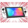 Image de Protection ecran verre trempe anti-lumiere bleu pour Nintendo Switch OLED - Akuma Cyber S04