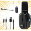 Image de Casque gaming sans fil ultra-confortable / Connexion BT 5.2, 2,4 GHz ou filaire / Rendu audio de haute qualite - Akuma H01WL