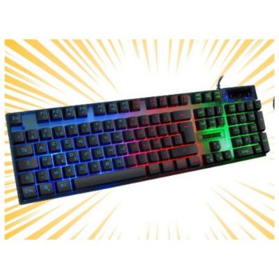 Pack clavier souris gaming filaire retroeclaire - Akuma Sentai C02