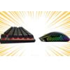 Image de Pack clavier souris gaming sans fil et rechargeable / Clavier compact 88 touches / Souris haute precision 3200 DPI - Akuma Sentai C03WL