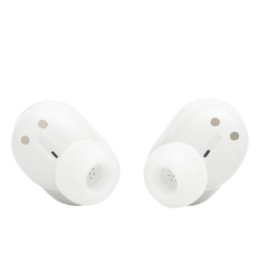 JBL Tune Buds 2 | Écouteurs sans fil avec réduction de bruit, son spatialisé JBL Spatial Sound et technologie Smart Ambient - Blanc
