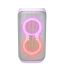 Picture of JBL PartyBox Stage 320 | Enceinte de soirée portable avec puissant Son JBL Pro, jeu de lumière adaptatif, anti-éclaboussures, batterie remplaçable, poignée télescopique et roulettes - Blanc