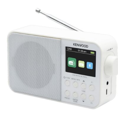 Radio Portable DAB+ - Kenwood CR-M30DAB-W - Blanche