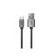 Show details for CÂBLE USB-A / MICRO-USB, USB 2.0, M / M, NYLON, GRIS, 1M Picture of CÂBLE USB-A / MICRO-USB, USB 2.0, M / M, NYLON, GRIS, 1M