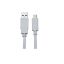 Show details for CÂBLE USB-A / USB-C, USB 3.0, M / M, BLANC, 1M Picture of CÂBLE USB-A / USB-C, USB 3.0, M / M, BLANC, 1M