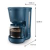 Picture of Cafetière filtre 1,2L - Philips Série 3000 HD7411/70 - Bleu