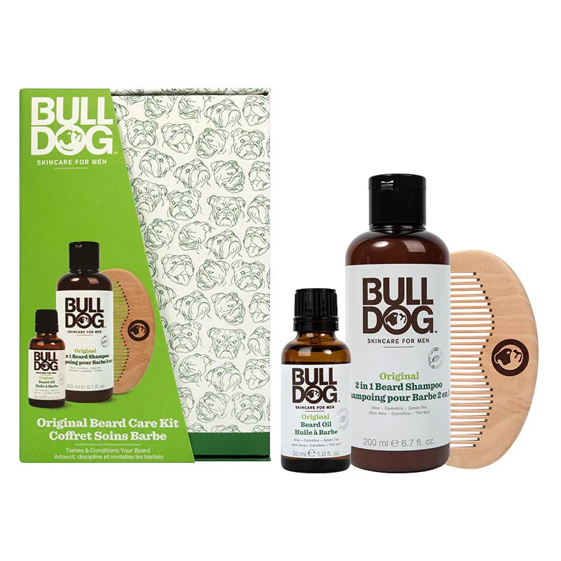 Coffret cadeau Homme - BULLDOG Original - kit Soin Barbe