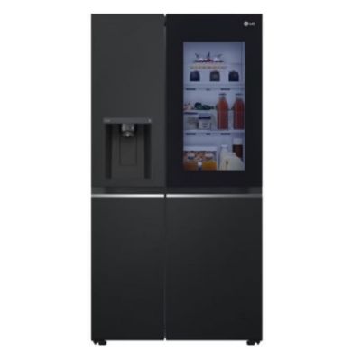 Réfrigérateur Américain | 635L | No Frost | InstaView ™ | Distributeur eau, glaçons et glace pilée - LG GSGV80EPLD - Noir Graphite