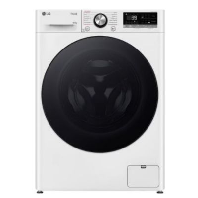 Lave-Linge Séchant LG F964R76WRST - 9 kg Lavage / 6 kg Séchage, AI Direct Drive, TurboWash 360°, Vapeur, Connecté ThinQ - Blanc