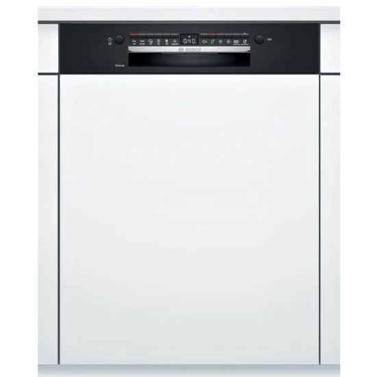 Picture of Lave-vaisselle encastrable avec bandeau noir 60cm 12 couverts - Bosch Série 4 SMI4HTB31E