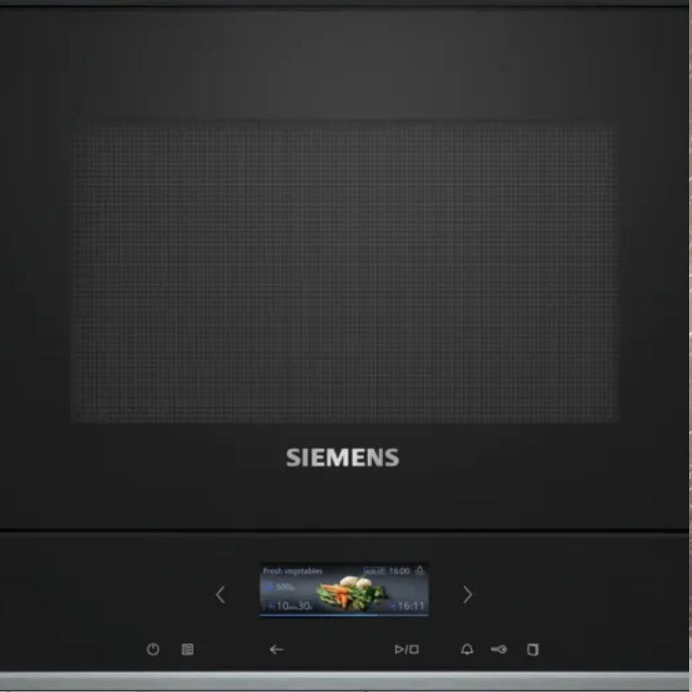 Micro-ondes intégrable 21L 900W Noir - Siemens iQ700 BF722L1B1