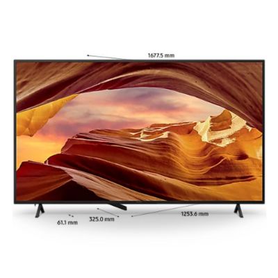 Smart TV LED 43" (108cm) Sony X75WL | 4K Ultra HD | Contraste élevé HDR | Smart TV (Google TV) - KD43X75WLPAEP