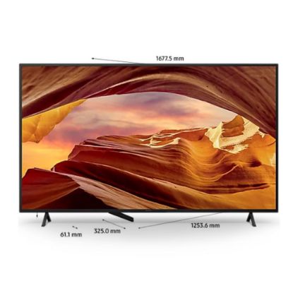 Image de TV LED Sony Bravia 4K KD-55X75WL | 55" (139 cm), Google TV, Processeur X1