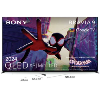 Smart TV QLED 85" (215cm) Sony BRAVIA 9 | XR Processor | Mini LED | 4K Ultra HD | Contraste élevé HDR | Smart TV (Google TV) - K85XR90PAEP
