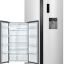 Image de Réfrigérateur américain 503L No Frost Distributeur d'eau avec réservoir - Kryster KSS514TEWDSR - Silver