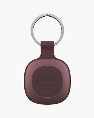 Fresh 'n Rebel Smart Finder Tag Deep Mauve – Tracker Bluetooth avec Porte-clés et Batterie de Rechange – Compatible Apple Find My