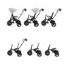 Image de Tricycle 10 mois à 5 ans tinted gray Windy - Bébé Confort