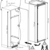 Picture of Réfrigérateur encastrable BEKO b300 BSSA315E4SFN 309 Litres