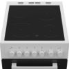 Image de Cuisinière vitrocéramique 60l | 4 feux | Blanc 5800W 50cm | BEKO FSS57100GW