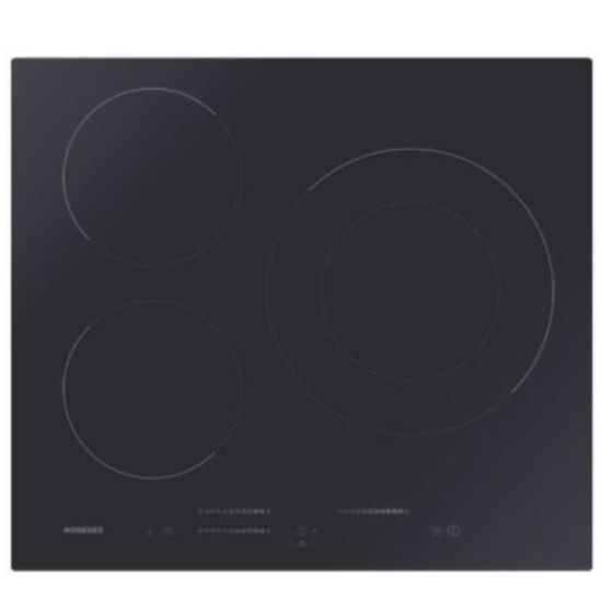Picture of Plaque de cuisson ROSIERES RSI633MC/G3 vitrocéramique 3 feux 60cm