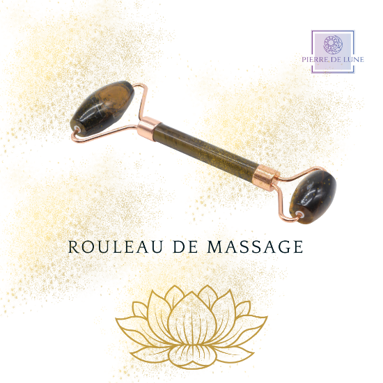 Picture of Rouleau de Massage Visage - Oeil de tigre 
