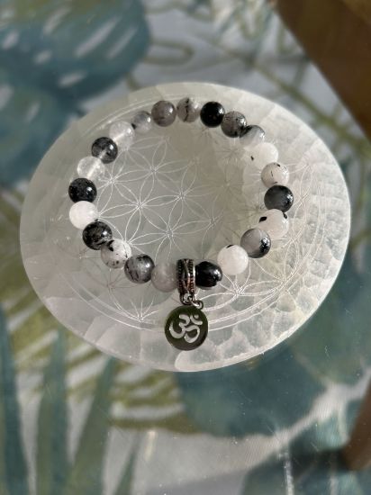 Picture of Bracelet quartz tourmaline & Signe Aum 