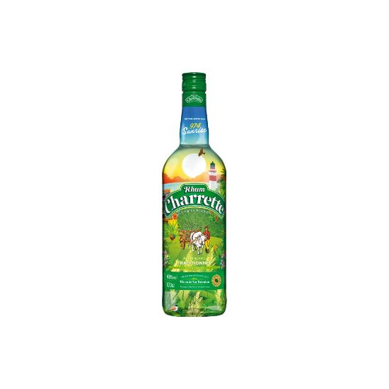 Picture of Rhum Charrette traditionnel 1L - 49° - Edition Limitée Sunrise