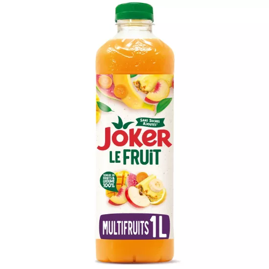 Image de Jus Multifruits Sans Sucres Ajoutés JOKER - 1L