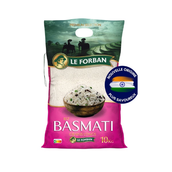 Riz Basmati - Le Forban - 10kg | ChezVous.re - Faites vos courses en ...