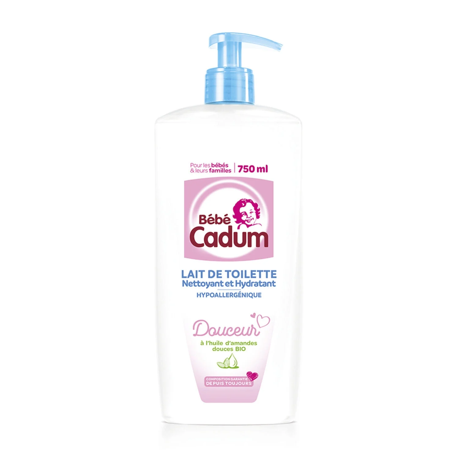 Lait de Toilette Douceur Cadum, 750mL