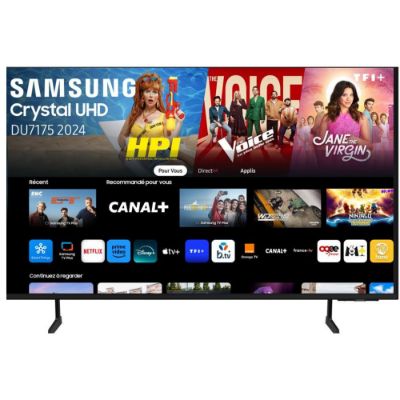Smart TV Samsung 43" (109 cm) 4K UHD – TU43DU7175KXXC – Tizen, Gaming Hub, Bluetooth, HDR