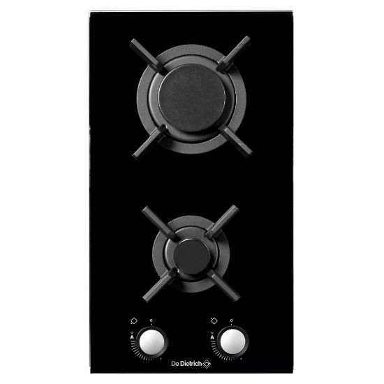 Picture of Table de cuisson gaz De Dietrich DPG3301B - 2 feux - verre