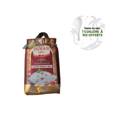Riz Basmati 1121 - Indian King - 5kg