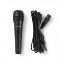 Picture of Microphone dynamique filaire MPWD15BK avec câble détachable 5m et cardioïde