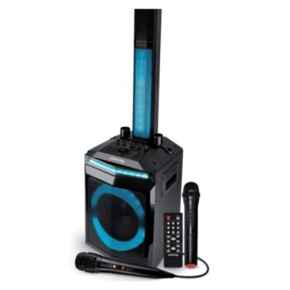 Image de Enceinte active Pickering Solo-Array-400W/ H90 cm - EFFECT LIGHT-AUX/USB/BT/TWS + 1 Micro+1 MICRO SANS FILS boomer 20 cm