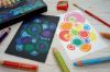 Lot de 10 crayons multi-talents pointe extra-large + 1 taille-crayons - STABILO - Couleurs assorties - Woody 3 in 1 ARTY
