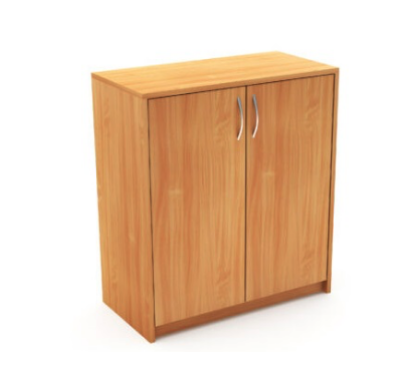 Picture of Armoire de bureau - couleur hêtre - 90cm largeur x 45cm profondeur