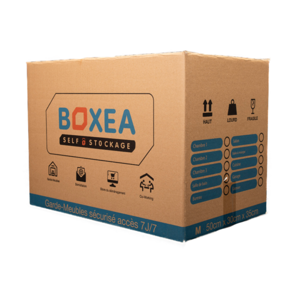 Pack 10 cartons M pour déménagement ou rangement