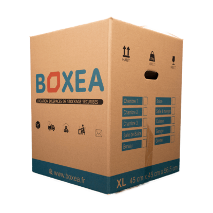 Pack 5 cartons XL pour déménagement ou rangement