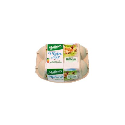 MATINES – 6 Oeufs Plein Air – Gros Calibre