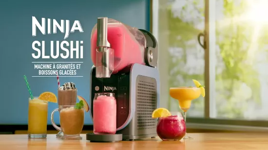 Ninja SLUSHi FS301EU : La révolution des boissons glacées avec les sirops Monin à La Réunion