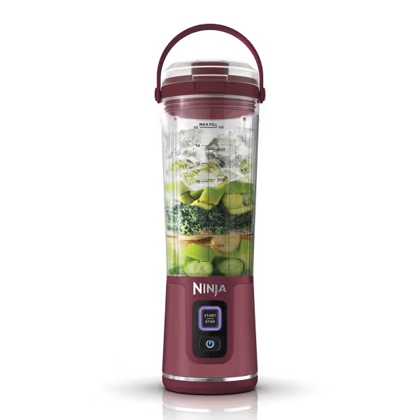 Blender portable sans fil Ninja Blast – Cranberry [BC151EUCR]
