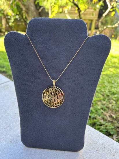 Picture of Collier et pendentif fleur de vie