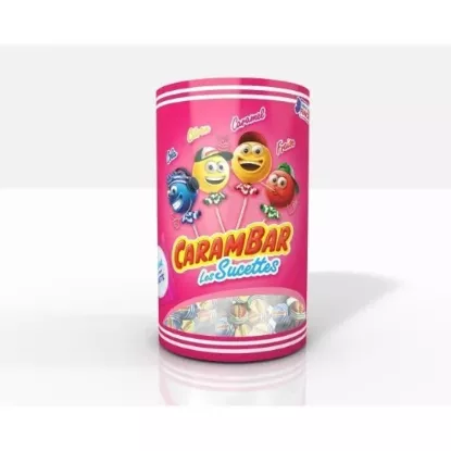 Carambar – Les Sucettes Assortiment – 1,2 kg