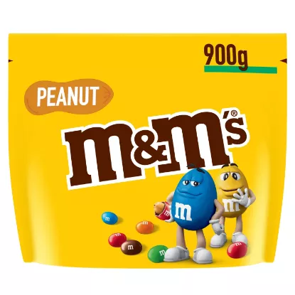M&M’s – Chocolat & Cacahuètes – Sachet 900 g